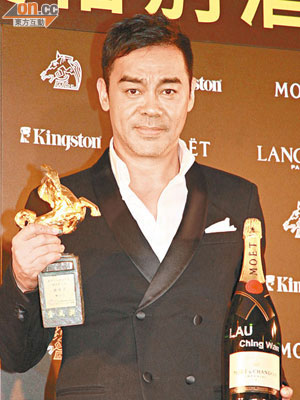 早前獲封金馬影帝的劉青雲將於亞太影展爭男主角獎。