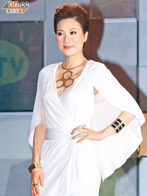 張可頤昨晚以「城電一姐」身份亮相，更揚言無意回TVB。
