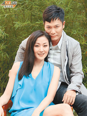 郭晉安與萬綺雯初結劇緣，他形容她是近年少見的烏龍王。