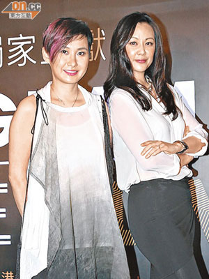 湯寶如（左）和王馨平都是寶麗金黃金年代的偶像歌手。