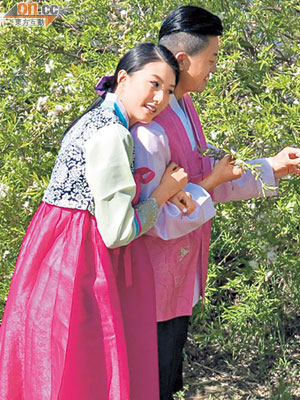 陳嘉桓在韓國拍旅遊節目，並與衞志豪扮情侶。