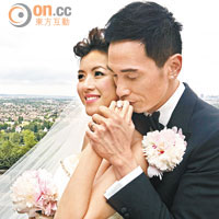 Aimee與陳豪早前在巴黎結婚。