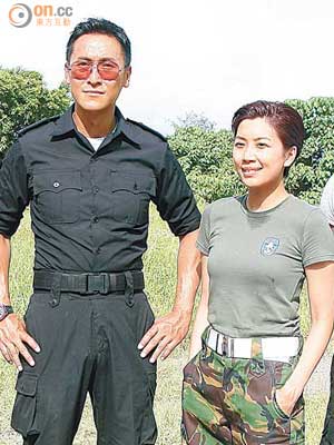 馬德鐘、黃智雯送上祝福。