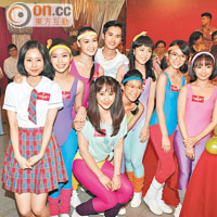 余詠珊老公何哲圖旗下的女藝人有份參演《M Club》。