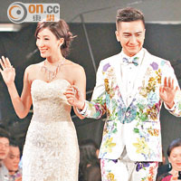 馬國明和楊怡冧莊贏螢幕情侶獎。