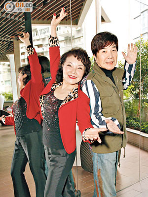 楊燕（左）和謝雷批評新一代歌手，但大讚張學友歌藝。