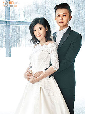 蘇慧倫與老公前日在北海道舉行婚禮。