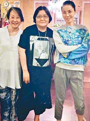 陳家瑛（左起）、邱瓈寬、王菲