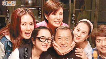 曾志偉兌現承諾，請M Club一眾女主角李若彤、珍妹、江欣燕、葉蘊儀到台灣旅行。