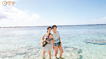 Robynn&Kendy在關島既拍旅遊特輯，又參加當地的音樂節。