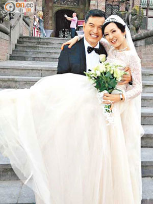 司馬燕去年7月與丈夫在荷蘭補行婚禮。