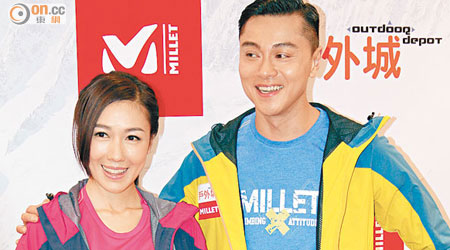 黃浩然與李詩韻已第六年出席品牌活動。