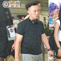 陳奕迅在太原機場躁爆現身。
