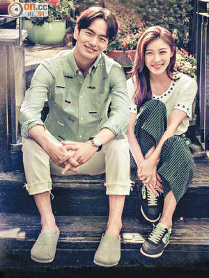 河知雲與李鎮旭合演的韓劇《愛你的時間》正在熱播。