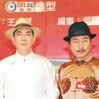 黃秋生（左）和黎耀祥主演的《梟雄》成為台慶劇，兩位好戲之人爭奪視帝寶座。