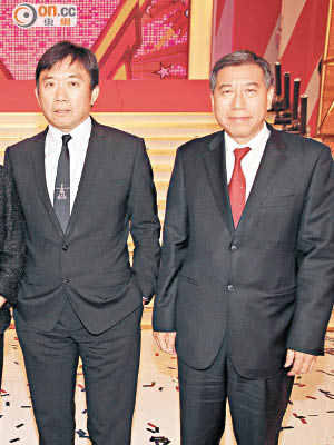 陳國強（左）與李寶安率先登記成為器官捐贈者。（資料圖片）