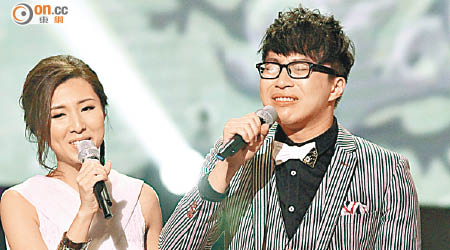 吳業坤早前在「勁歌」頒獎禮一喊驚人。