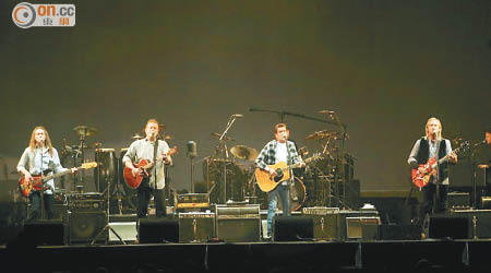 The Eagles兩度來港開騷，2011年的演出讓觀眾記憶猶新。
