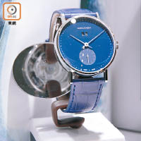 Koppel Grande Small Seconds小秒大日期藍色鋼錶 $24,000