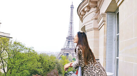 諸葛紫岐獲老公安排豪華巴黎遊慶祝結婚4周年。