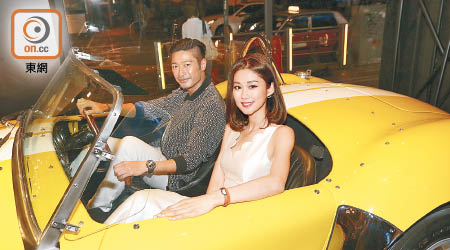 與香香出席活動的王宗堯自認安全司機，未曾揸過大膽車。