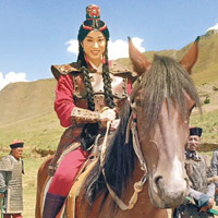 陳法蓉在西藏拍攝新戲，未料卻因高山反應不適送院。
