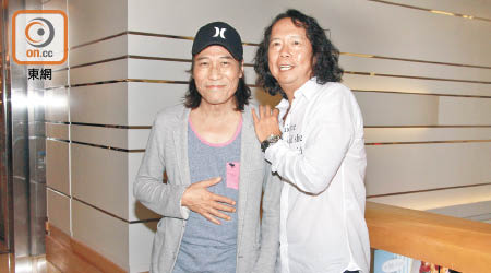 夏韶聲（左）和Joey Tang因音樂相知相惜。
