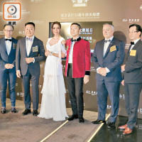 王君馨、蘇志威出席「時尚煲呔賽馬日」發布會。