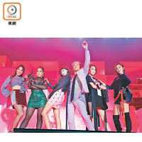 蘇志威一拖五獨享Super Girls表演，威喇！