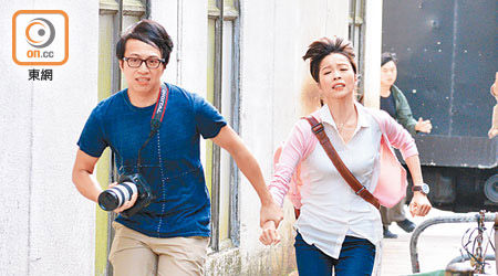 吳業坤和賴慰玲飾演熱血記者，更慢慢發展出感情。