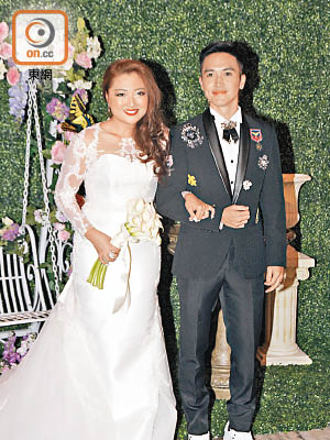 陳國峰與太太很期待兒子出世。