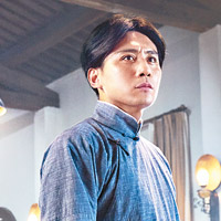 劉燁於《建》片飾演毛澤東。