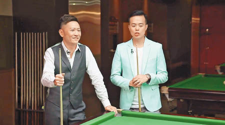 蘇志威（左）靠嚇想贏傅家俊，結果被指「不君子」。