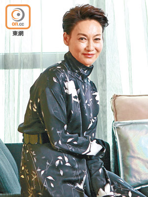 惠英紅笑言與導演楊雅喆初次見面時已「交晒戲」。