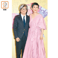陳可辛（左）<br>吳君如處女執導僅得百多萬票房，自嘲是百萬導演。
