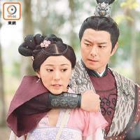 劉心悠與蕭正楠劇中是鬥氣冤家。