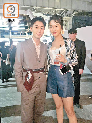 林皓霆認識了時尚圈的活躍分子Anny Fan，獲益良多。