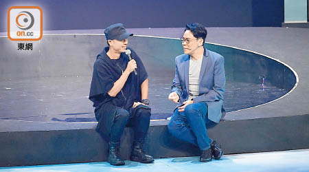 李克勤（左）及陳志雲
