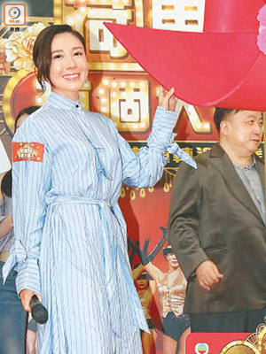 李施嬅讚胡杏兒的囝囝可愛，不過她對感情事隨緣。