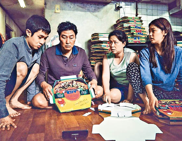 《上流寄生族》擸4獎 首部韓片膺奧斯卡最佳電影