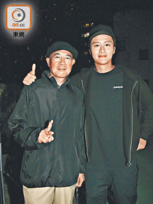 謝東閔與李成昌孖住拍跳樓戲，原來一樣有畏高。