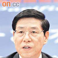 中遠洋主席陳洪生稱，今年重點加強現有碼頭業務。	（盧志燊攝）