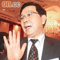 辛悅江認為，母公司重組有利集團發展內地業務。	（黎達豪攝）