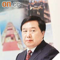 徐吉華表示，耗15億元投資乾散貨煤碼頭。（黎達豪攝）