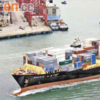 港八月出口貨值跌幅顯著收窄。