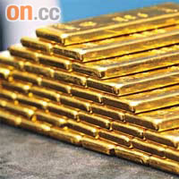 金銀貿易場成立一百周年，黃金價格百年以來，也漲了五十二倍。	（資料圖片）