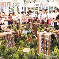 北京透過增加供應調控樓市，下周推出十幅住宅用地。	（資料圖片）