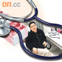 梁顯信稱，外國受訓的港醫在上海甚為「渴市」。