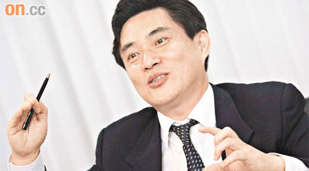 李欣青表示，新能源與泰坦原有的電力直流產品業務具有很高協同性。	（孫冰玉攝）