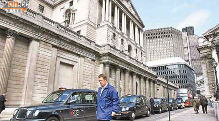 內銀於倫敦所選的據點，似乎偏好英倫銀行所在的傳統金融區。